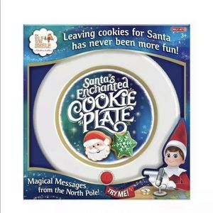 Elf on the Shelf Christmas Cookie Plate